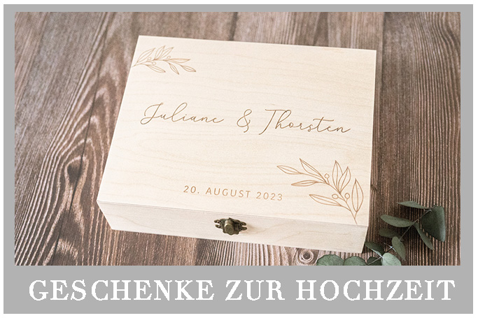 Geschenke zur Hochzeit